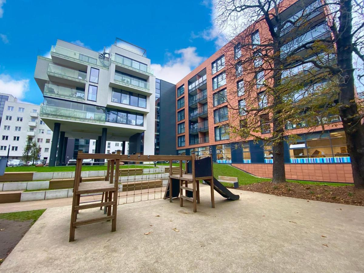 Apartament W Sercu Gdanska Z Parkingiem Podziemnym Екстер'єр фото